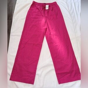 J. Crew Pink Straight Leg Pants